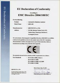 QROTECH CE Certificate